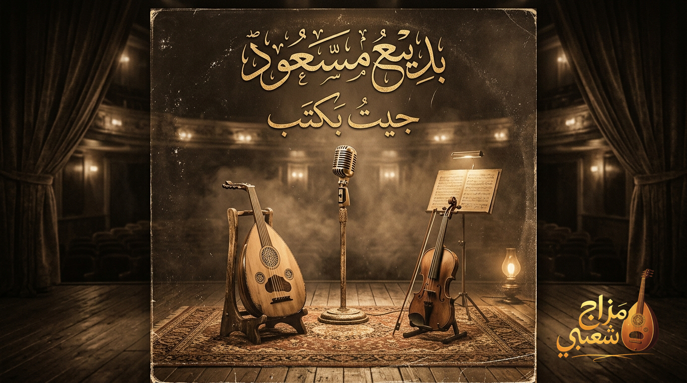 شعبيات جيت بكتب بديع مسعود