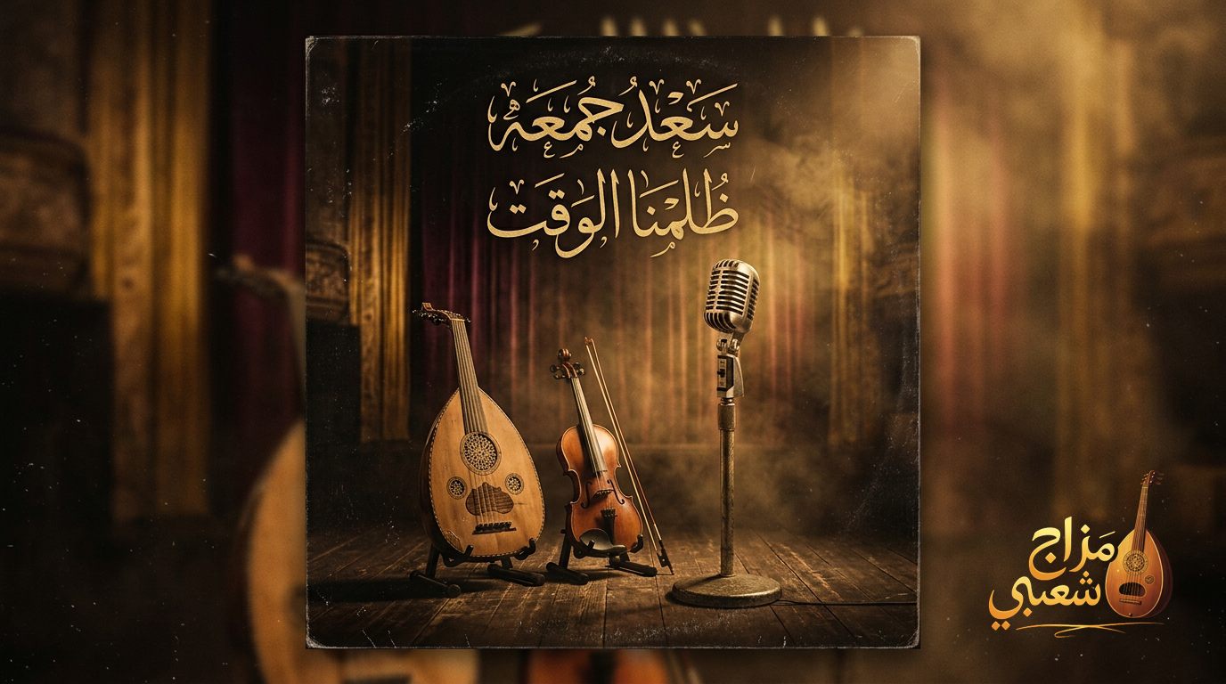 شعبيات ظلمنا الوقت سعد جمعه